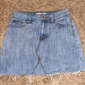 Denim skirt
